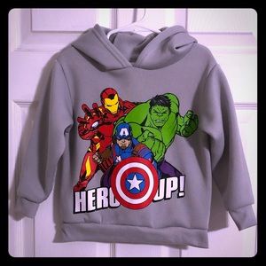 Boys 4T lot; 2 hooded sweatshirts & 1 T-shirt